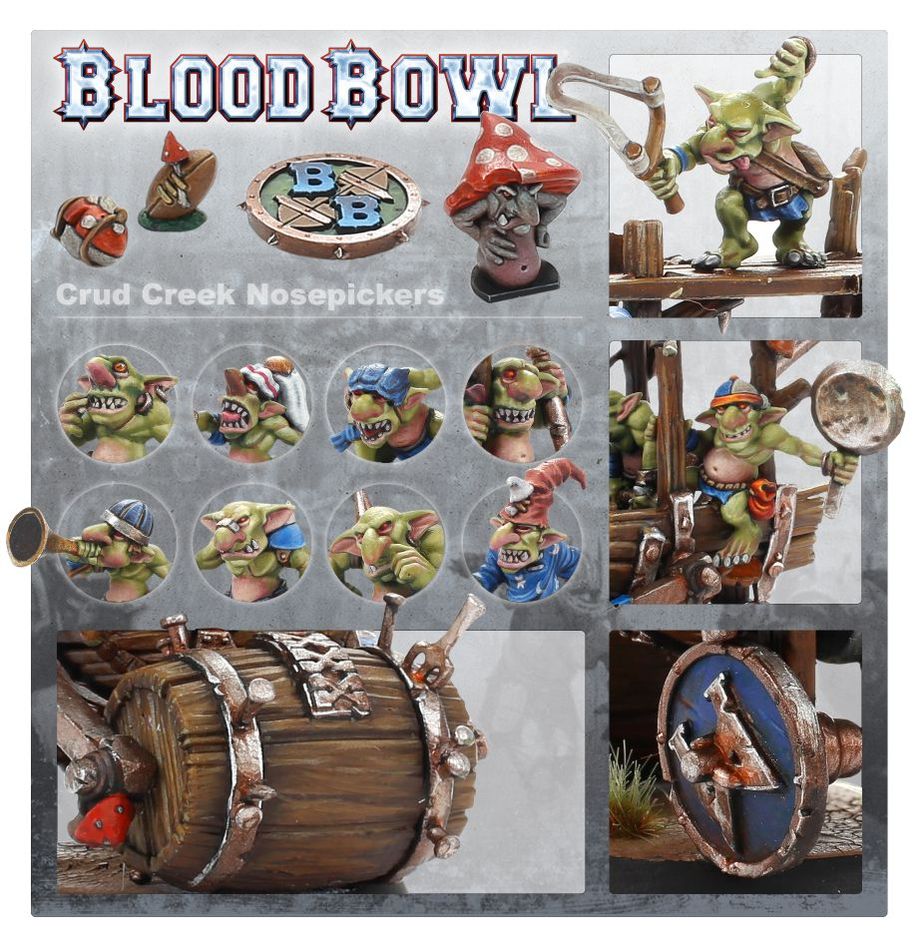 Blood Bowl - Snotling Blood Bowl Team – Crud Creek Nosepickers