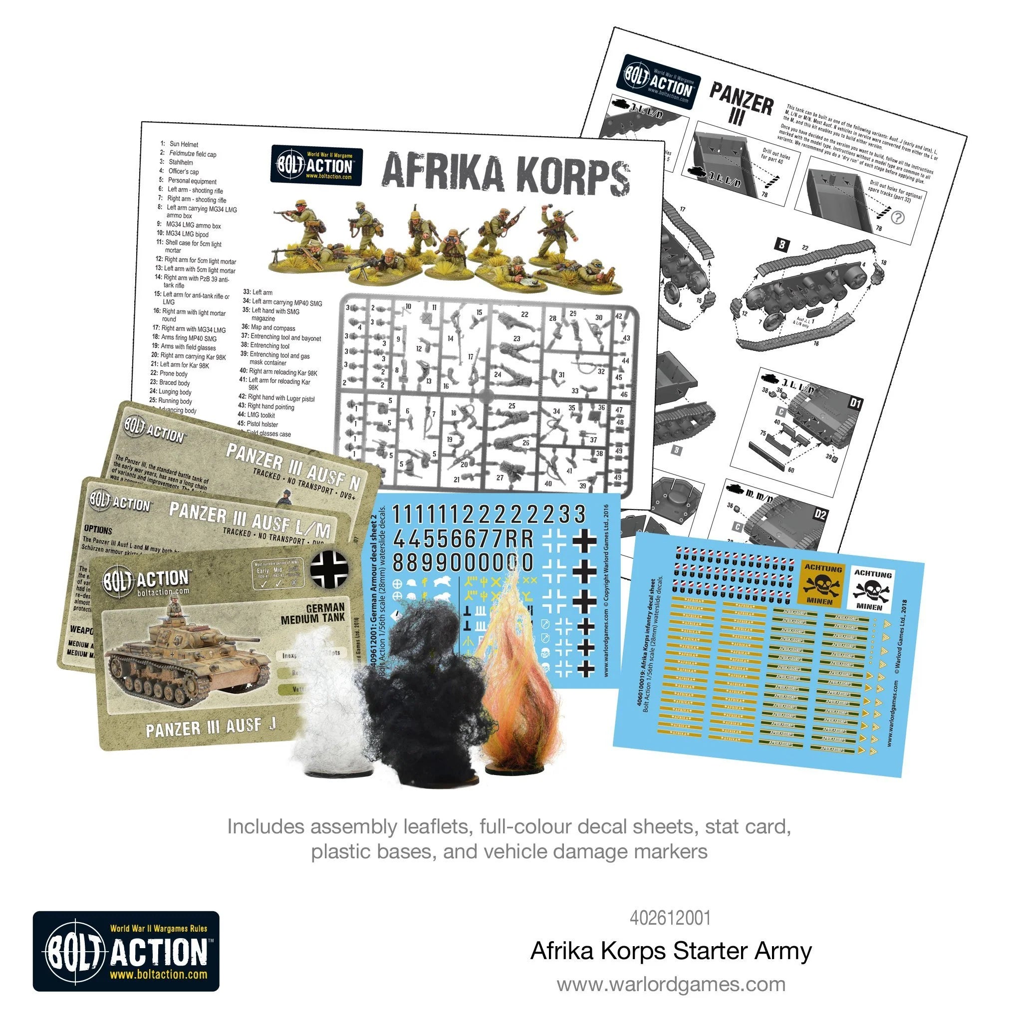 Bolt Action - German Army Starter Set - Afrika Korps