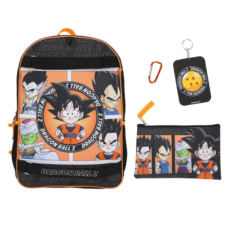 Dragon Ball Z Backpack 5-Piece Set