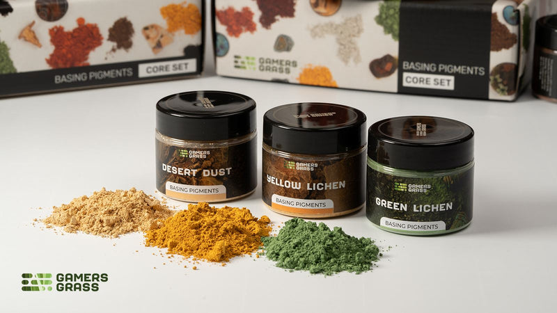 Gamers Grass -  Basing Pigments - Core Set