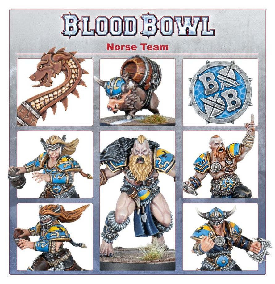 Blood Bowl - Norse - Norsca Rampagers