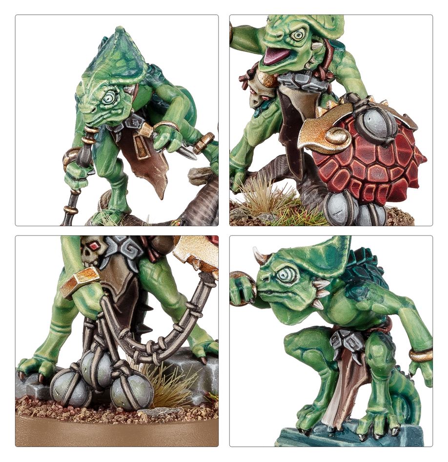 Warhammer - Age of Sigmar - Spearhead - Seraphon – Sunblooded Prowlers