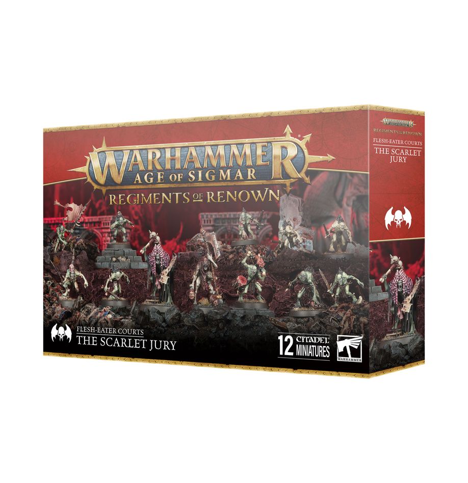 Warhammer Age of Sigmar - Regiment of Renown - The Scarlet Jury
