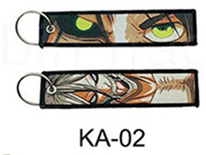 Attack Titan - Attack on Titan - Tag Keychain