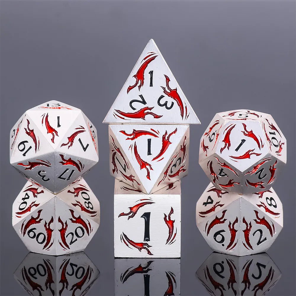 Dagger of the Wind - Demon - Metal 7ct Dice Set