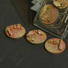 Gamers Grass - Battle Ready Bases - Round 50mm - Badlands (3)