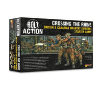 Bolt Action:  'Crossing the Rhine' - British & Canadian infantry (Winter) Starter Army