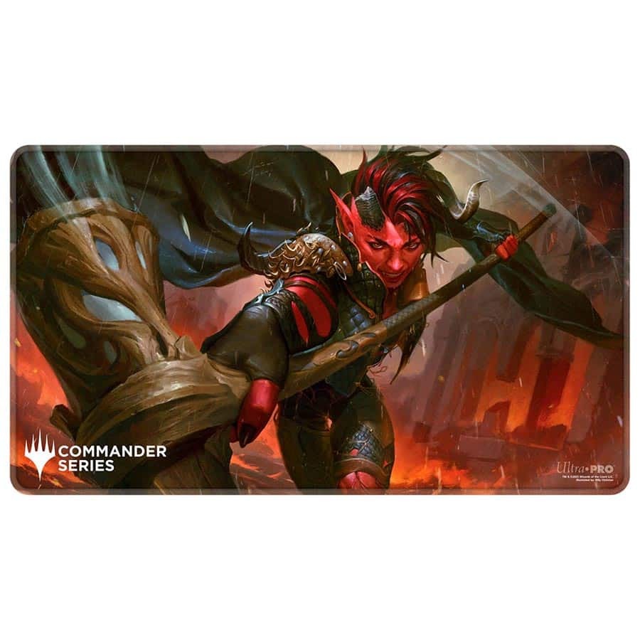 ULTRA PRO: MAGIC THE GATHERING: COMMANDER SERIES 7 STITCHED EDGE PLAYMAT: KARLACH