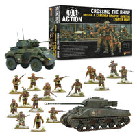 Bolt Action:  'Crossing the Rhine' - British & Canadian infantry (Winter) Starter Army