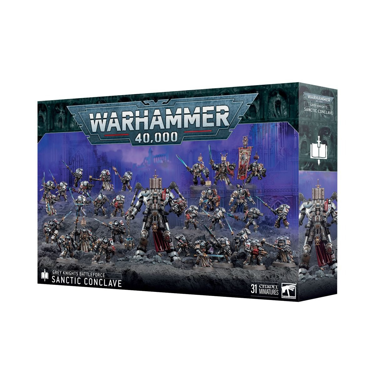 Warhammer 40k - Grey Knights Battleforce: Sanctic Conclave – Geeky