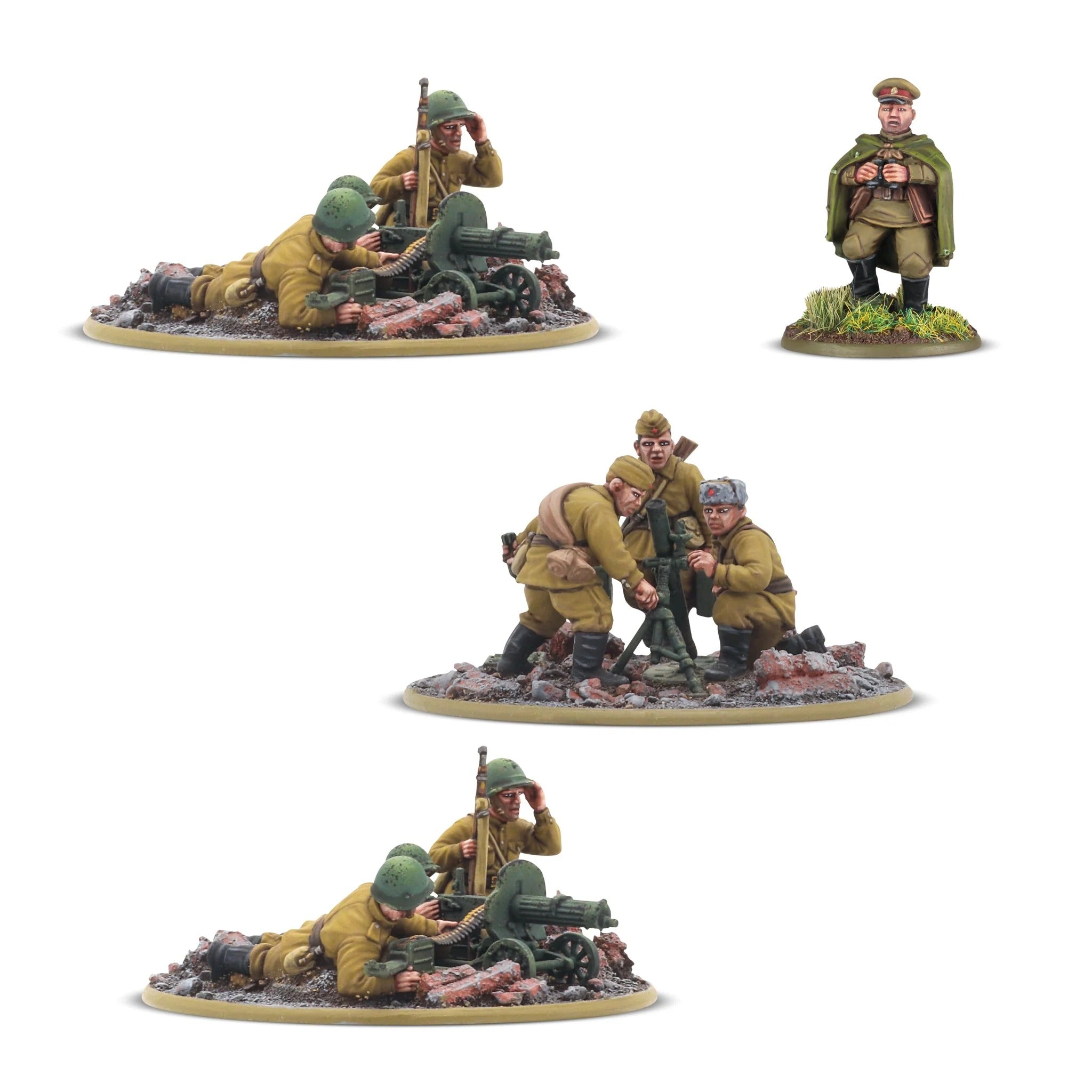 Bolt Action -  Soviet Infantry Heavy Weapons Platoon