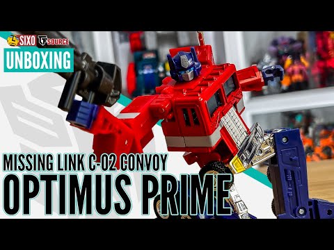 Transformers Missing Link C-02 Optimus Prime Animated (Convoy) - Exclusive