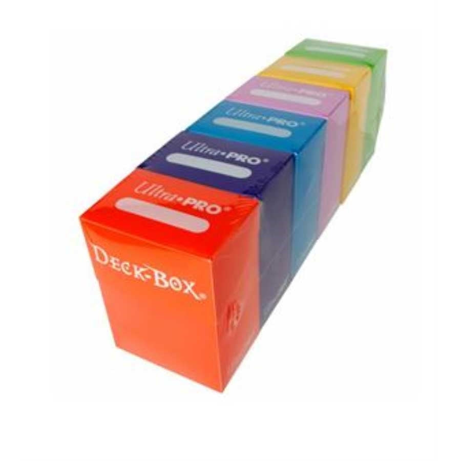 Ultra Pro - Deck Box Bundle - 6 Bright Colors