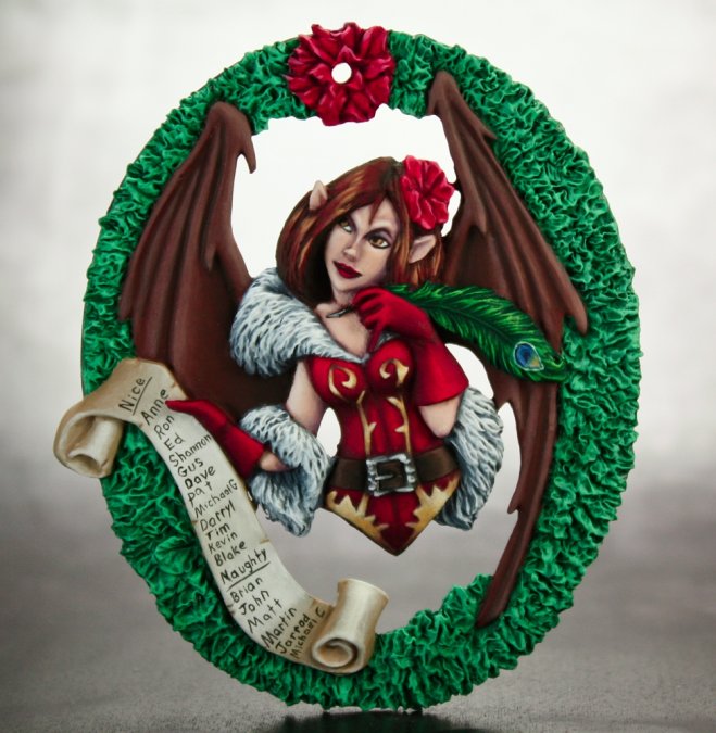 Reaper Miniatures: Dark Heaven Legends - 2011 Sophie Christmas Ornament