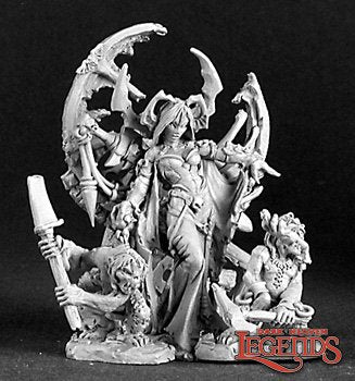 Reaper Miniatures: Dark Heaven Legends - Ghoul Queen & Servants