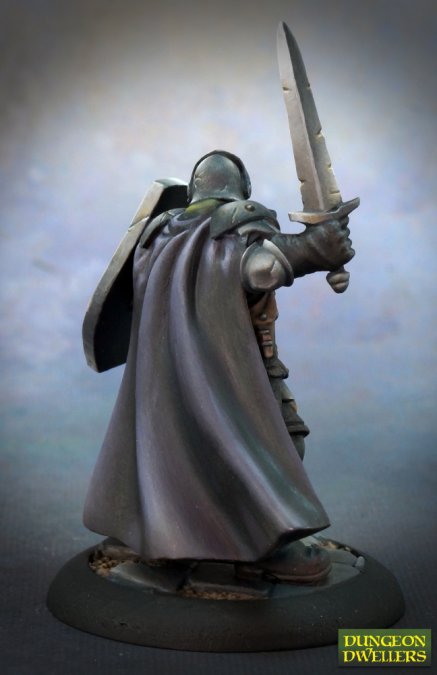Reaper Miniatures: Dungeon Dwellers - Baran Blacktree, Veteran Warrior