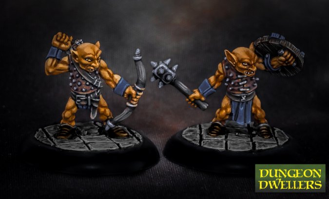 Reaper Miniatures: Dungeon Dwellers - Goblins (2)