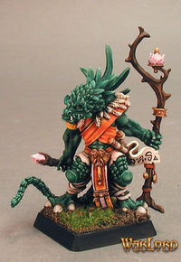 Reaper Miniatures: Warlord - T'Kay, Reptus Cleric