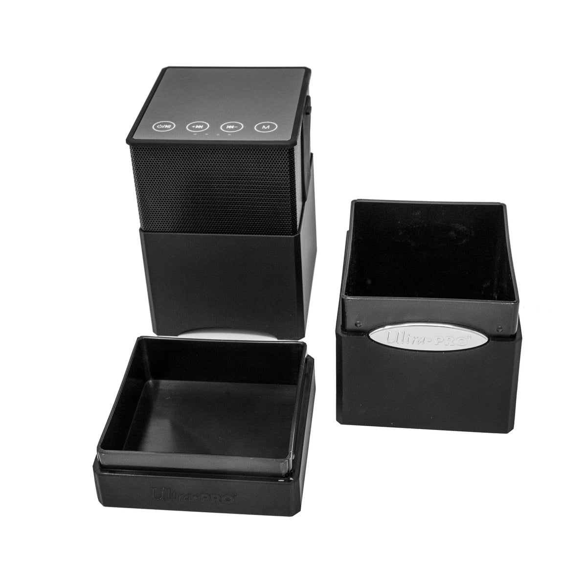 Ultra Pro: Satin Tower Boombox Deck Box 100+ - Black