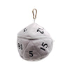 Ultra Pro: Plush D20 Dice Bag - White