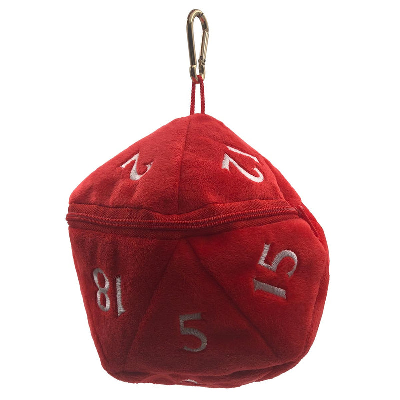 Ultra Pro: Plush D20 Dice Bag - Red