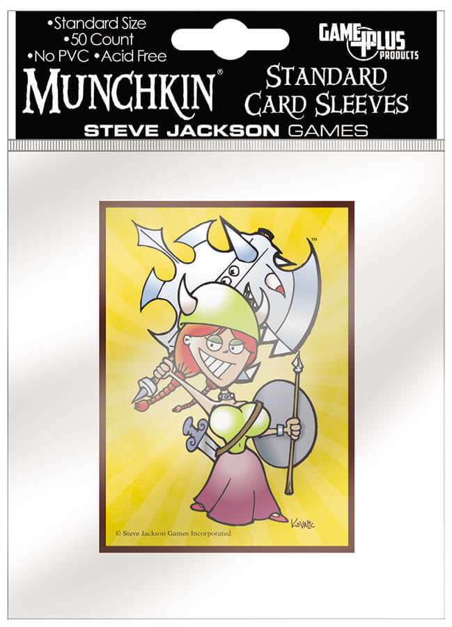 Steve Jackson Games: Standard Card Sleeves - Munchkin: Flower (50)