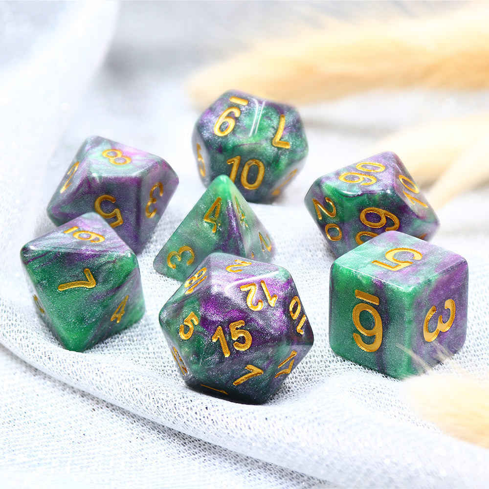 King Cake - 7ct Dice Set