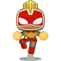 Marvel Holiday Gingerbread Captain Marvel Pop! Vinyl Figure