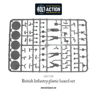 WWII British Infantry plastic boxed set