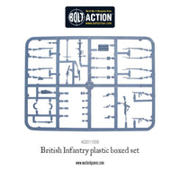 WWII British Infantry plastic boxed set