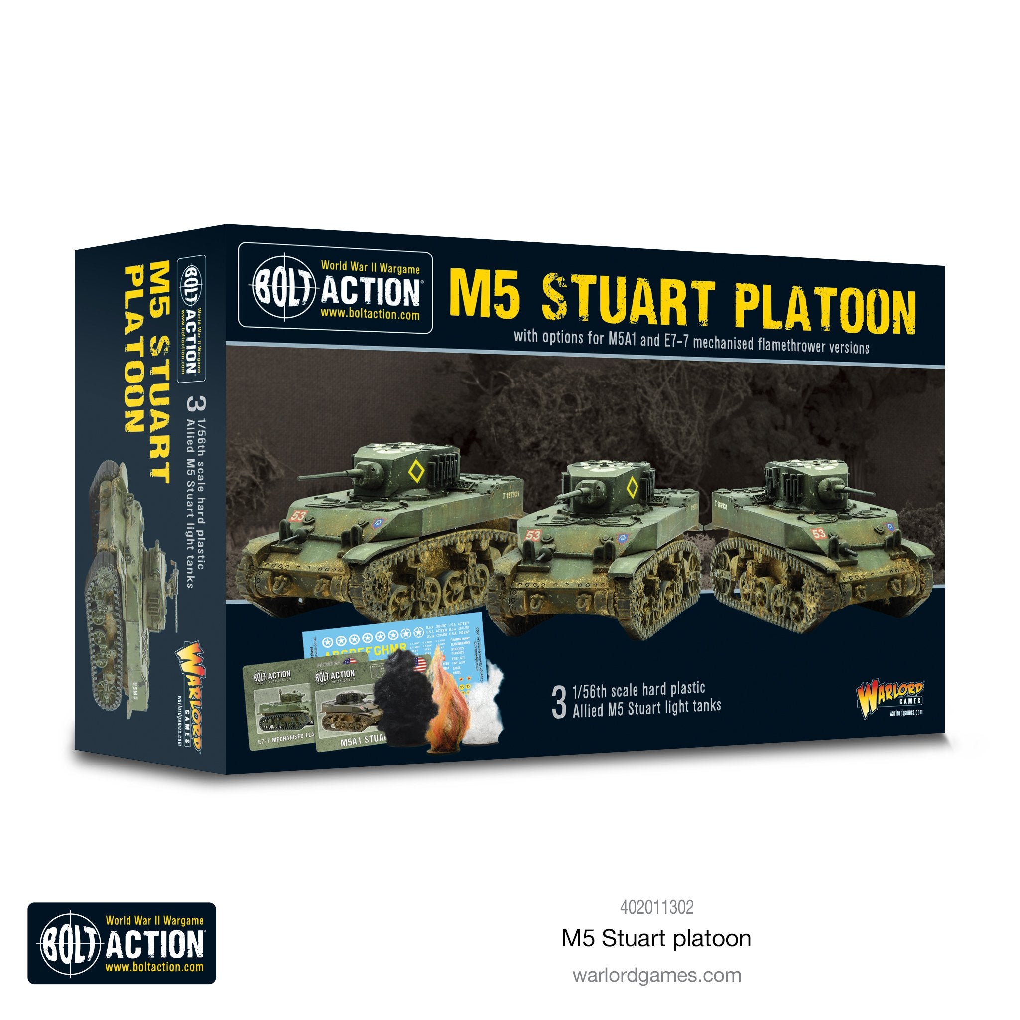 Bolt Action - M5 Stuart Platoon