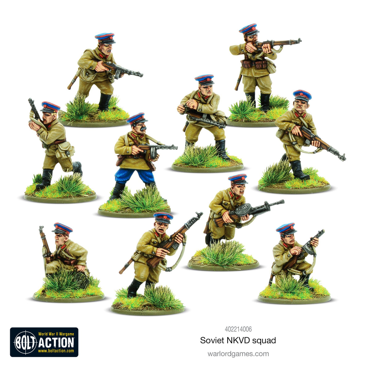 Bolt Action: Soviet NKVD squad