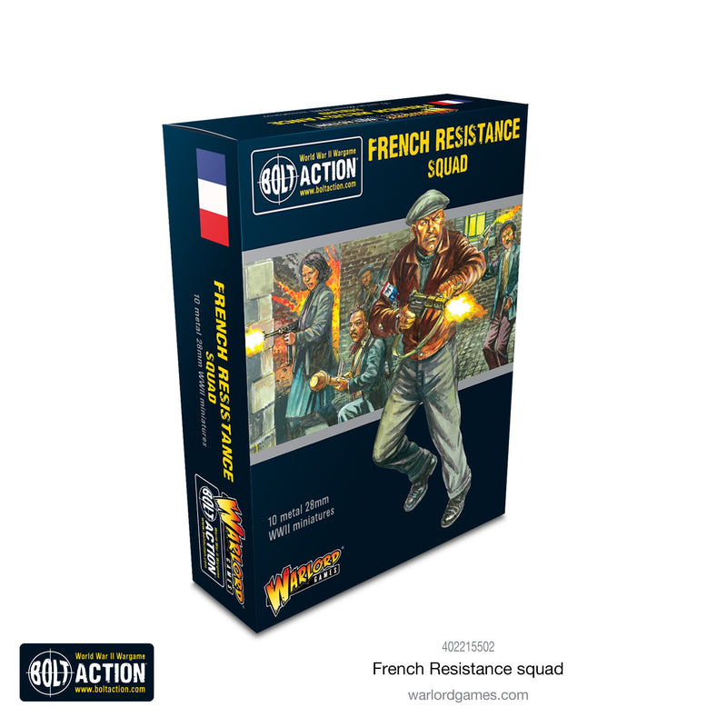 Bolt Action: French Resistance Squad