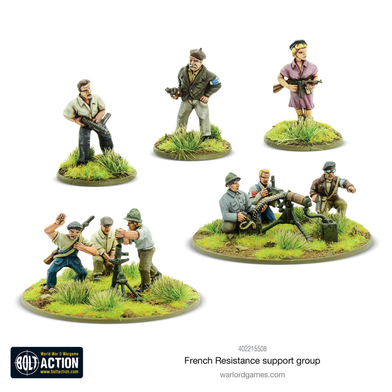 Bolt Action: French Resistance Support Group