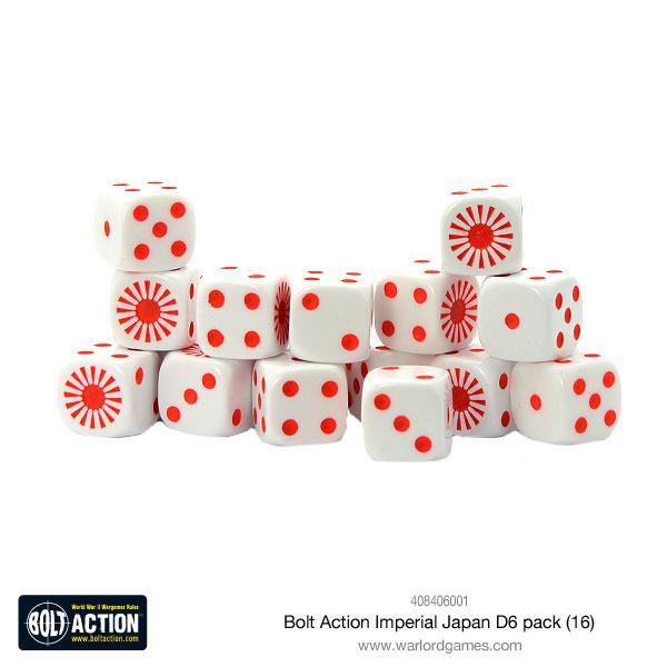 Bolt Action - Imperial Japanese - D6 pack