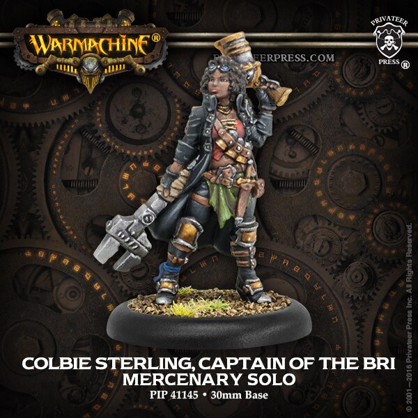 Colbie Sterling, Captain of the BRI (Variant)