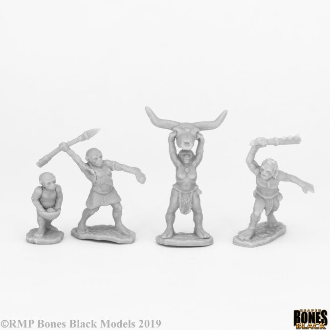 Reaper Miniatures: Bones Black - People of the Dawnland (4)