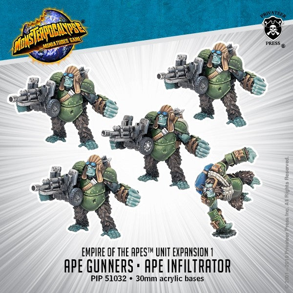 Ape Gunners & Ape Infiltrator