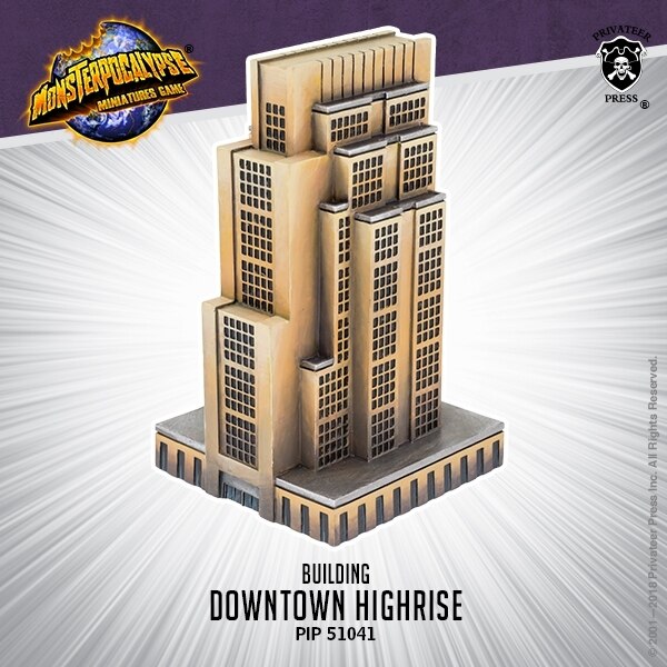 Monsterpocalypse: Building - Downtown Highrise