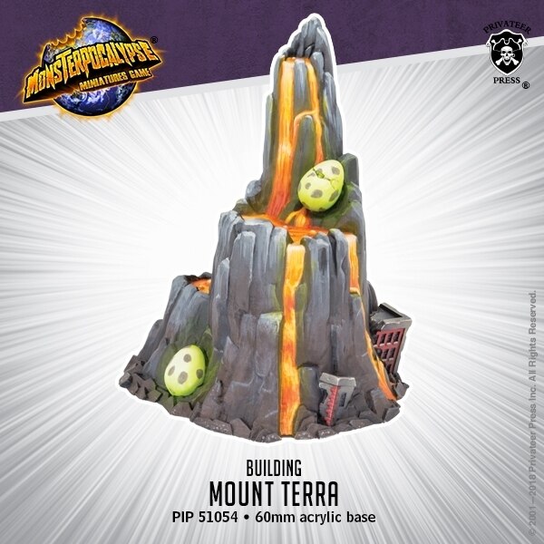 Monsterpocalypse: Building - Mount Terra