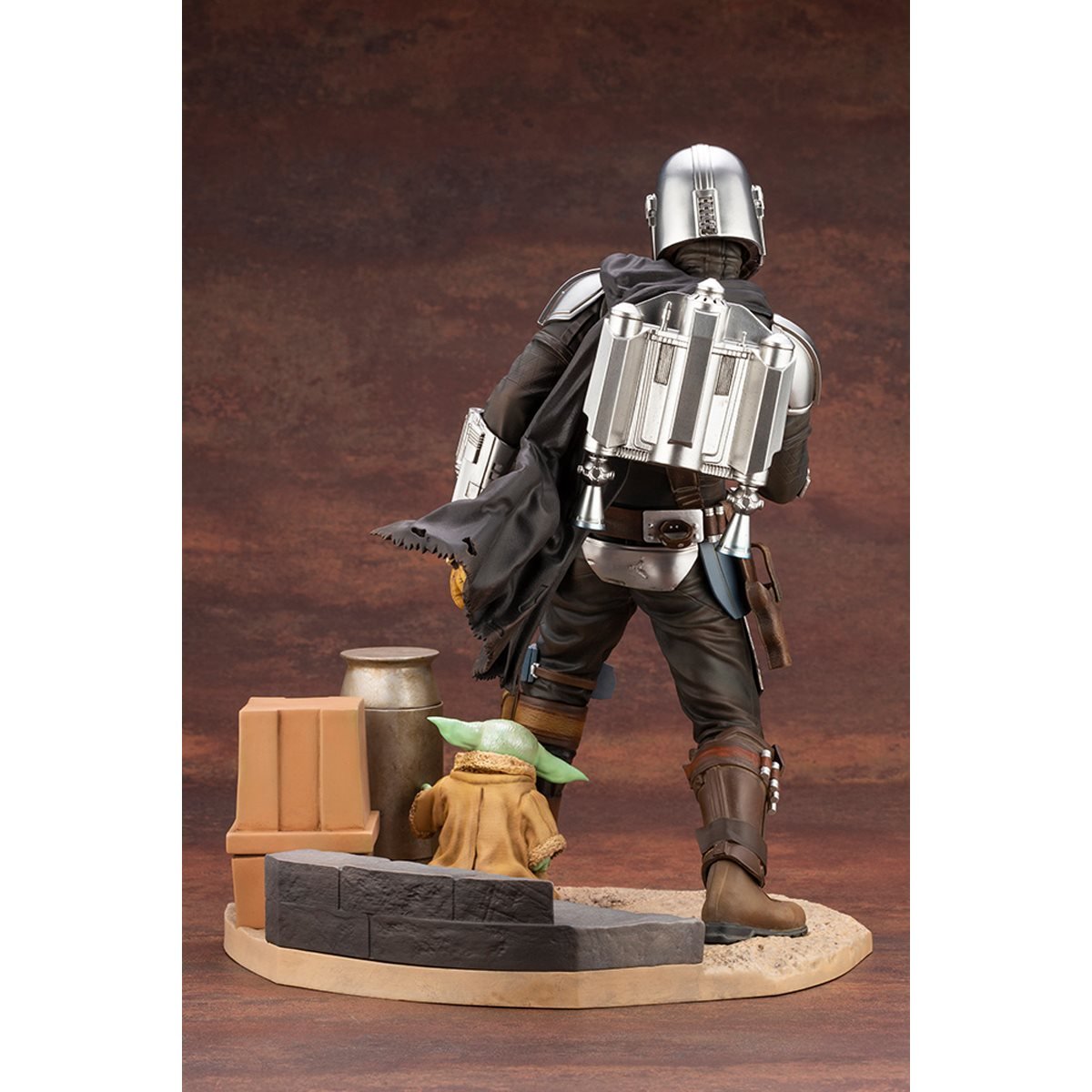 Star Wars The Mandalorian and Child 1:7 Scale ARTFX Statue