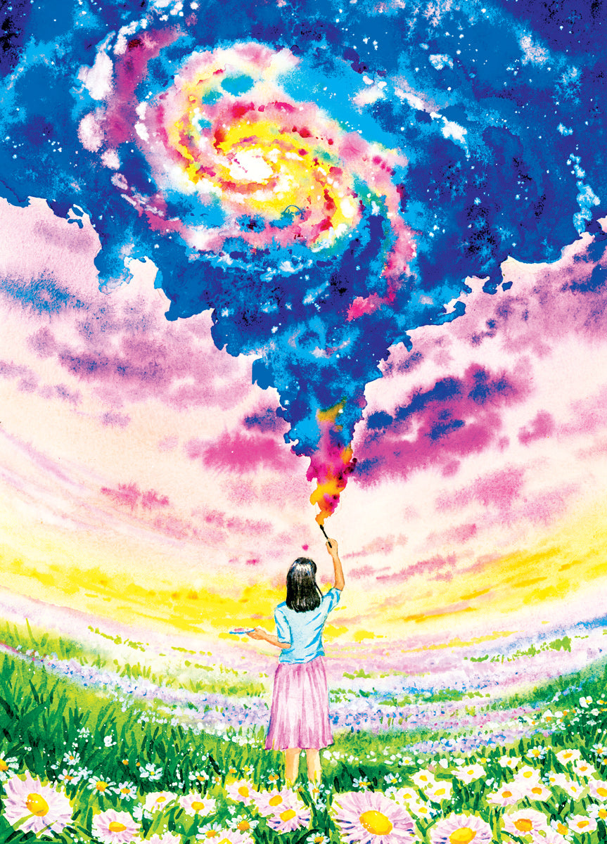 How to Paint a Watercolor Universe 1,000-Piece Puzzle