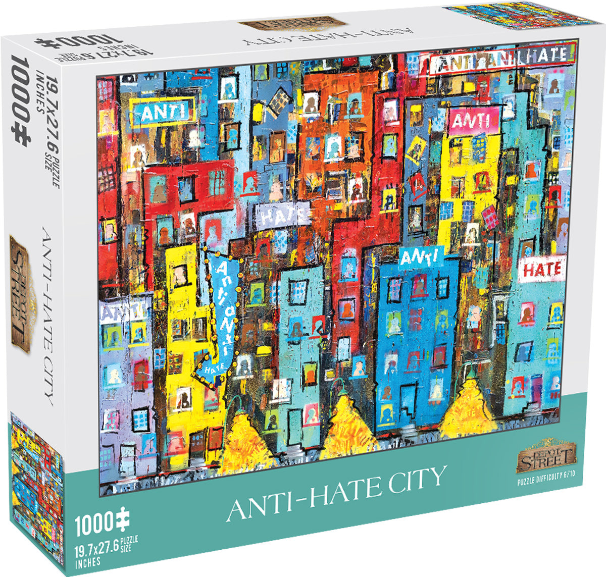 Anti-Hate City 1,000-Piece Puzzle
