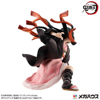 Demon Slayer: Kimetsu no Yaiba Tanjiro and Nezuko Kamado Brother and Sister Precious G.E.M. Series Statue Set