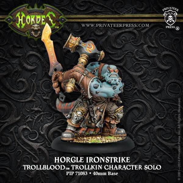Hordes: Trollbloods - Horgle Ironstrike