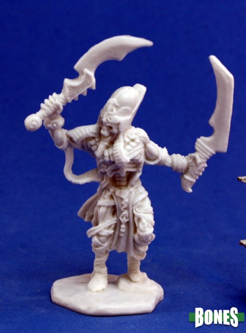Reaper Miniatures: Dark Heaven Bones - Mummy Captain