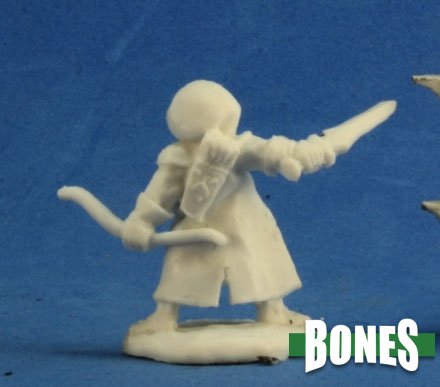 Reaper Miniatures: Dark Heaven Bones - Woody Stumpwimple, Halfling Ranger