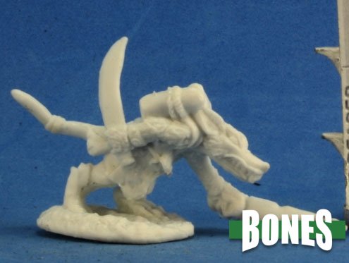 Reaper Miniatures: Dark Heaven Bones - Wererat Stalker