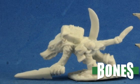 Reaper Miniatures: Dark Heaven Bones - Wererat Stalker