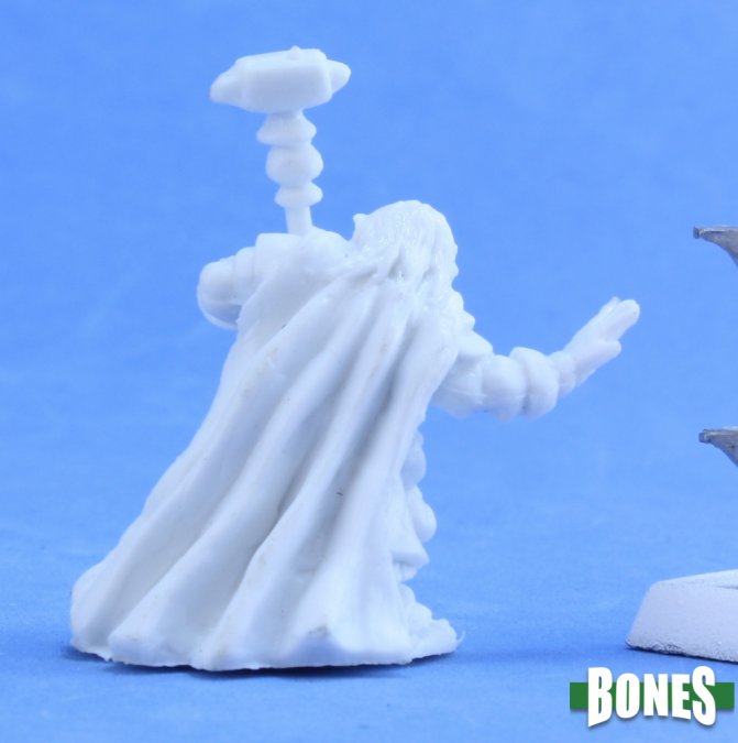 Reaper Miniatures: Dark Heaven Bones - Barden Barrelstrap, Dwarf Cleric